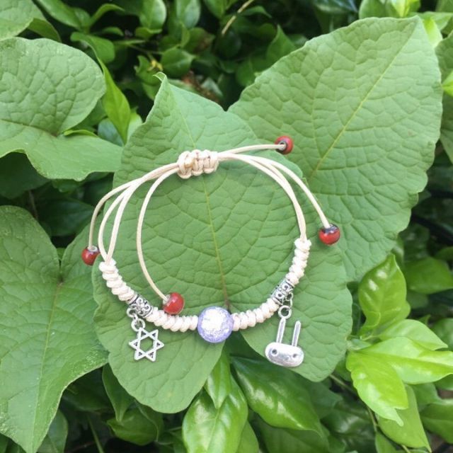 Vòng tay handmade đá bọt cute