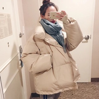 áo phao dáng ngắn-ulzzang style