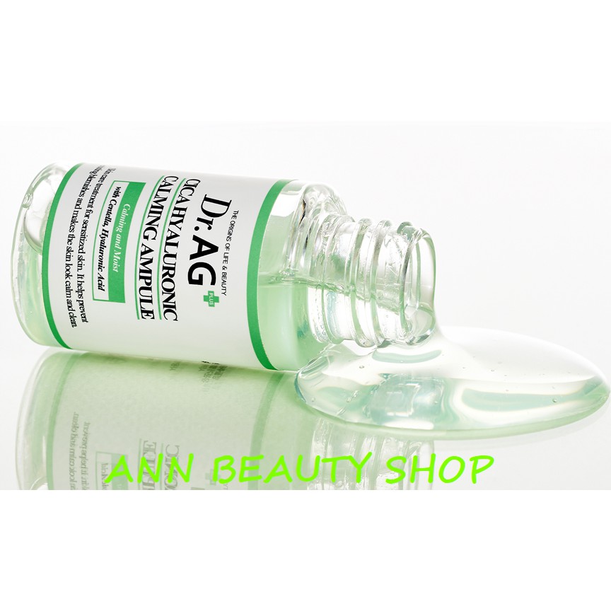 Tinh chất rau má DR.AG+ Cica hyaluronic calming Ampule 25ml | BigBuy360 - bigbuy360.vn