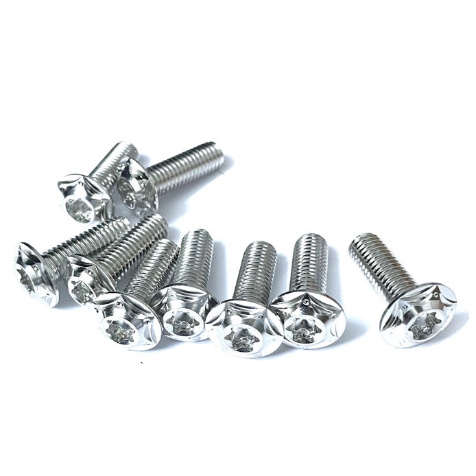 Ốc Đĩa Salaya 8ly25 Ngôi inox 304 siêu sáng