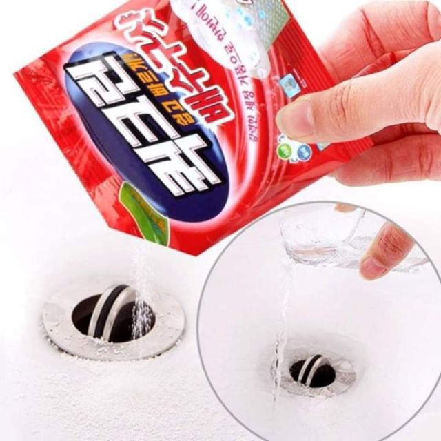 Hộp 5 gói bột thông tắc ống cống
