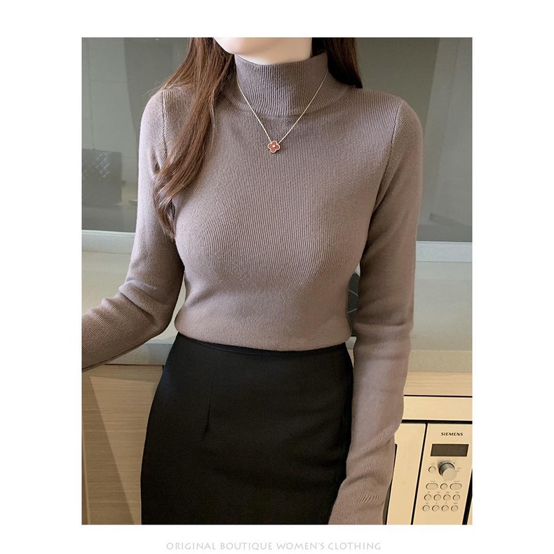 Áo Len Tăm Nhung Dài Tay Giữ Nhiệt Cao Cấp Chất Len Mềm Mịn Co Giãn Thoải Mái | BigBuy360 - bigbuy360.vn