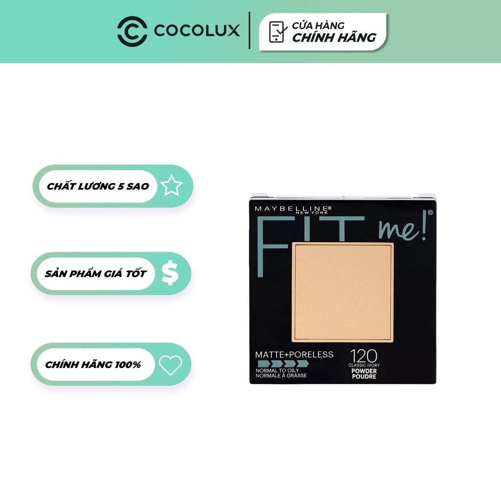 Phấn Phủ Fit Me Matte+Poreless Powderr Maybelline [Coco Shop]