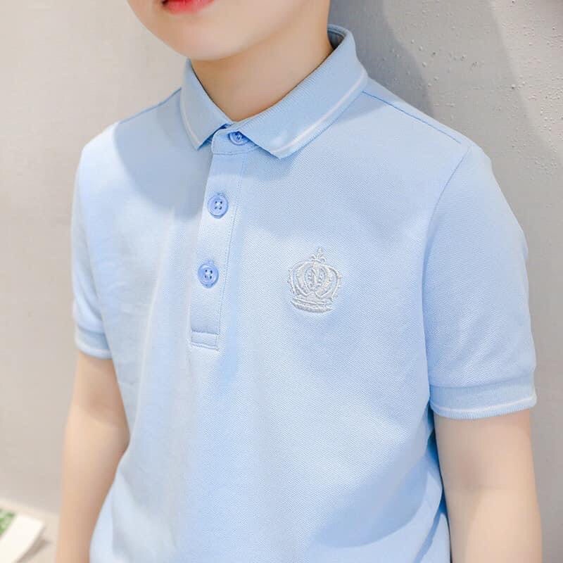 Áo polo bé trai size đại