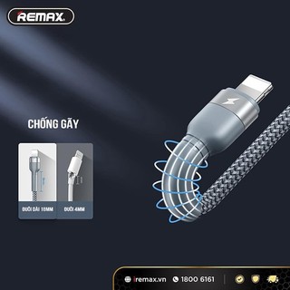 CÁP SẠC REMAX RC- 124I  IP - 124m micro usb - 124a Type C