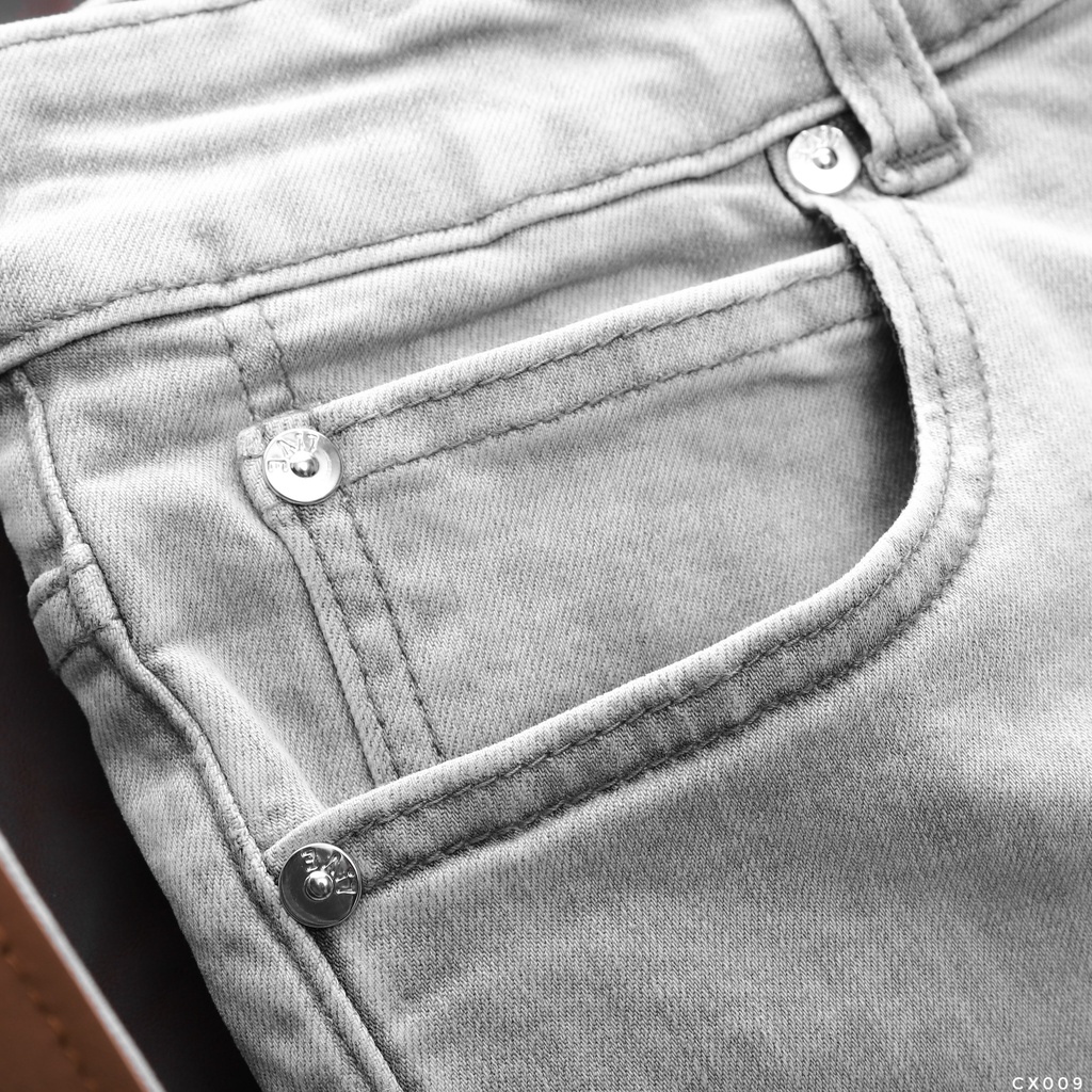 Quần jean dài nam công nghệ wash cao cấp, form slim fit tôn dáng 9313