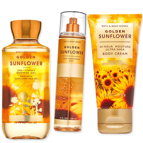 [Auth] Sản Phẩm Tắm Lotion Xịt Thơm Toàn Thân Bath & Body Works - GOLDEN SUNFLOWER