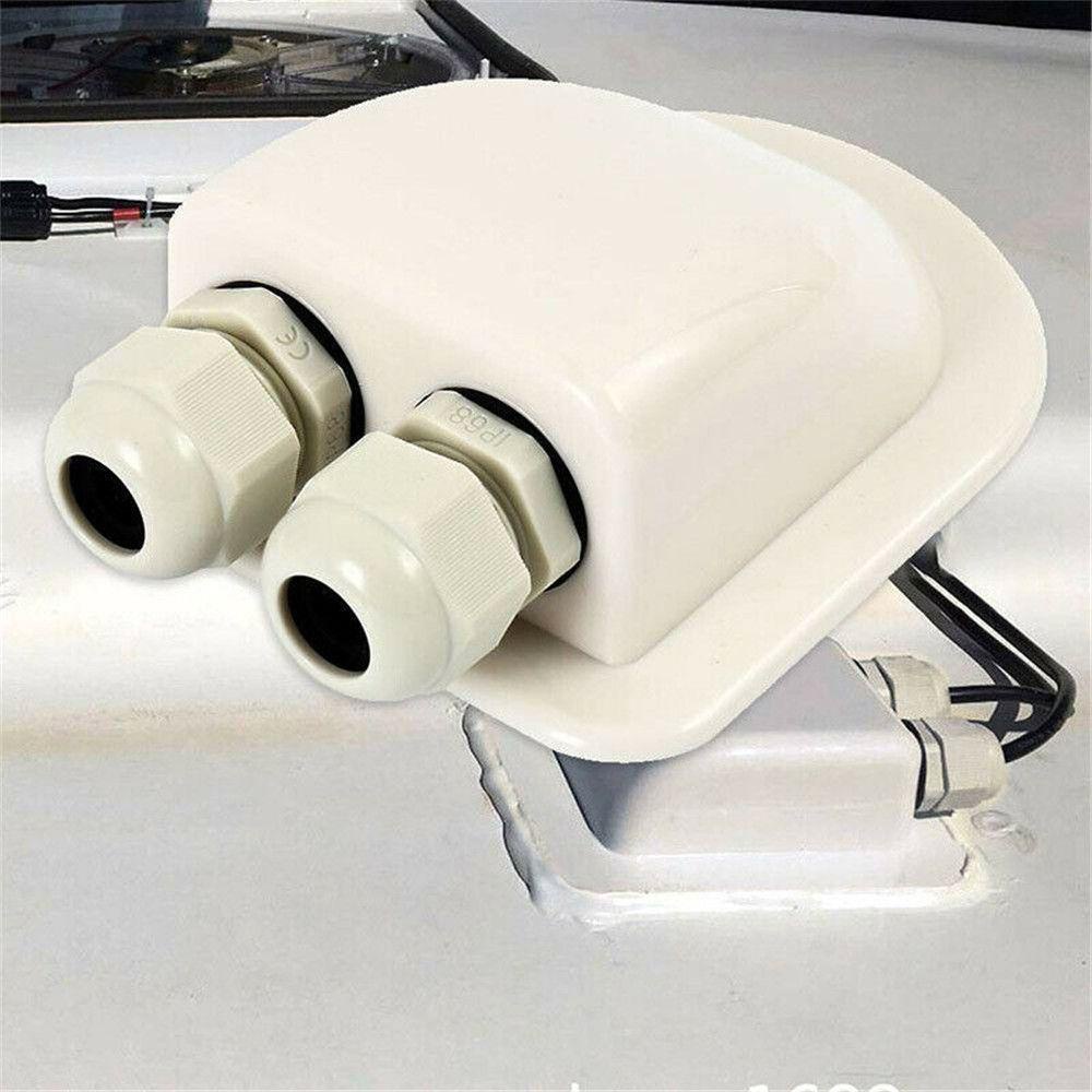 Cổng Đơn / Đôi Bền Bỉ Cho Nhà Di Động / Xe Máy. Hộp Dây Cáp Gắn Nóc Xe RV Chuyên Dụng