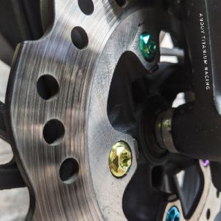 Ốc Titanium (size 6ly mẫu 3D  )