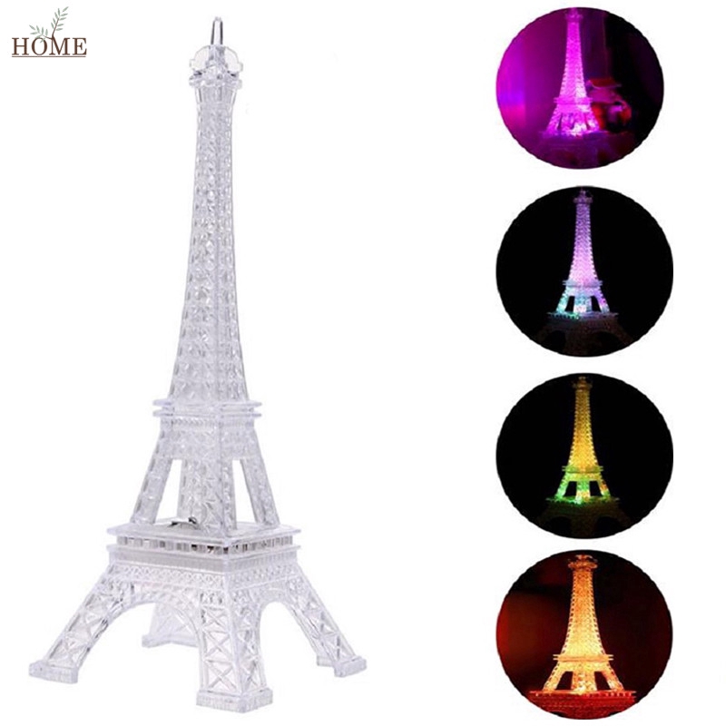 Đèn Led để bàn hình tháp eiffel kiểu dáng sáng tạo xinh xắn