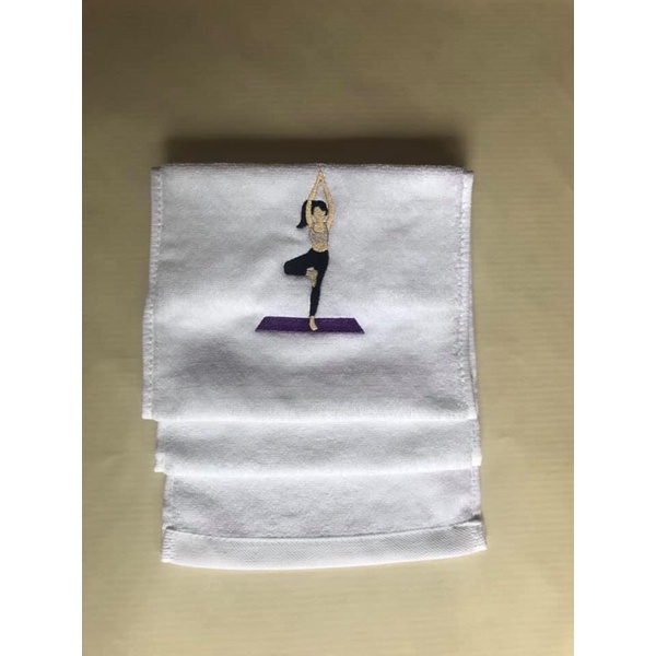 Khăn Lau Mồ Hôi Cô Gái Yoga Loại Đẹp D15