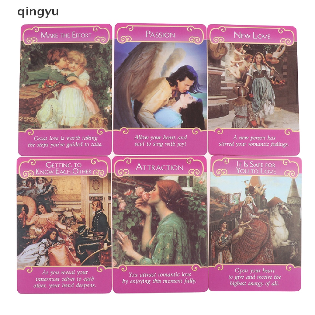 Bộ Bài Tarot qingyu New Romance Angels Oracle