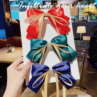 Kẹp nơ tiểu thư màu đẹp