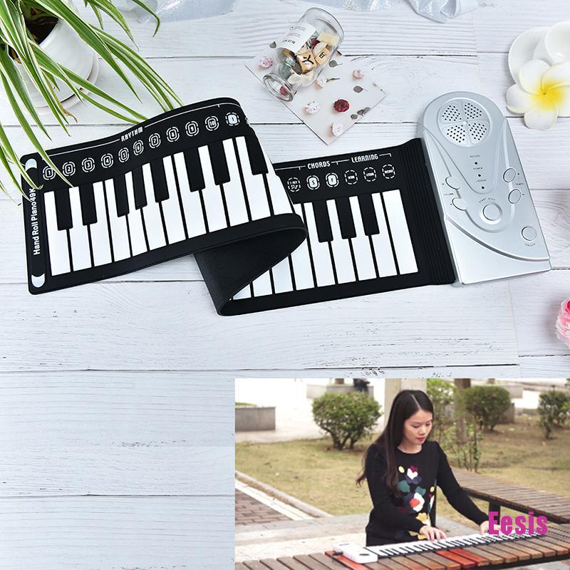 Đàn Piano Điện Tử 49 Phím Dạng Cuộn Kèm Phụ Kiện