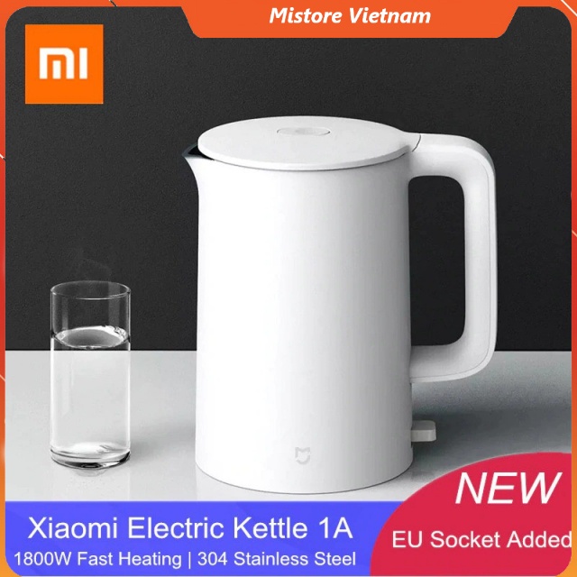 Ấm đun nước siêu tốc Xiaomi MIJIA 1A - Bình đun nước Xiaomi 1A ver2020