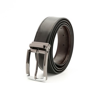 Thắt lưng da bò phối đen trắng 4u t193
