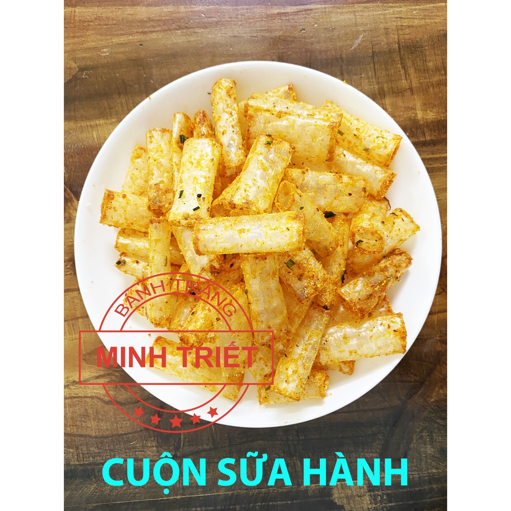 [500gr] Bánh Tráng Cuộn Sữa Hành - Bánh Tráng Tây Ninh