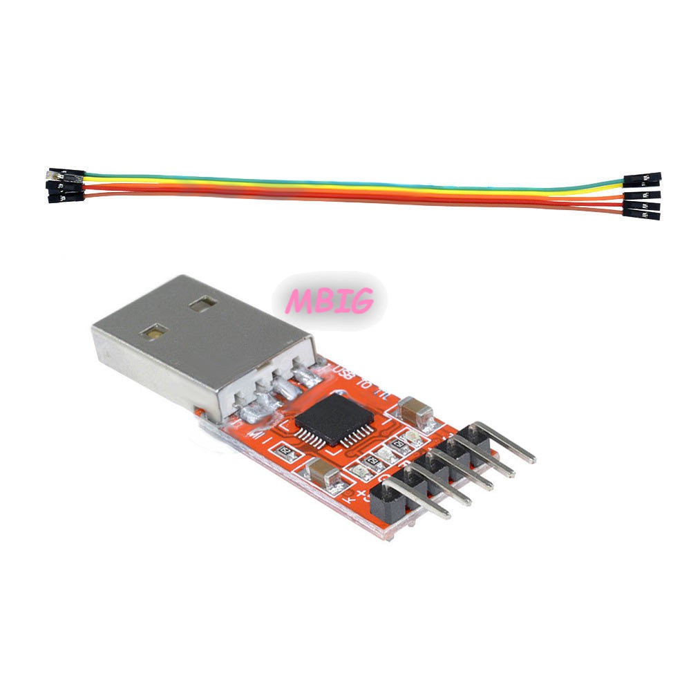 Mô đun chuyển đổi USB 2.0 sang TTL UART 5 chân CP2102 STC PRGMR | BigBuy360 - bigbuy360.vn