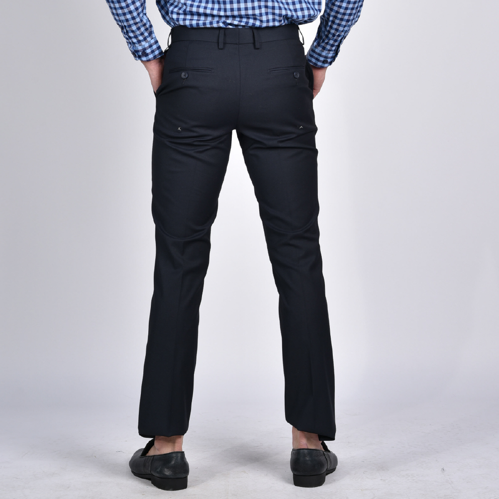 Quần Tây Nam Owen QS22981 Quần Âu Nam Dáng Slim Fit Màu Xanh Đen