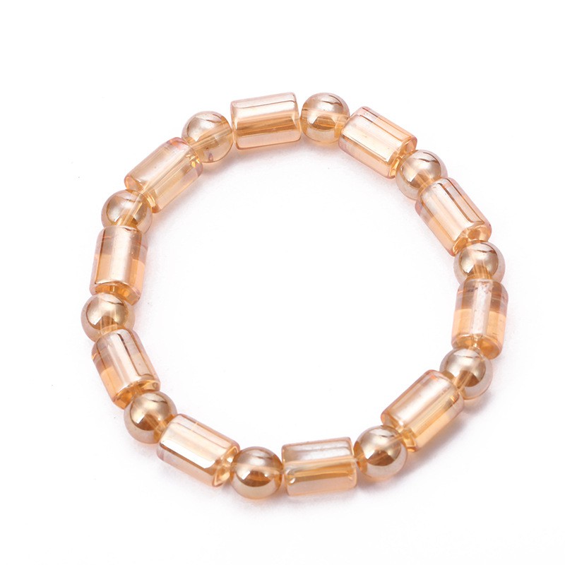 Vòng tay đá hạt trụ phong cách thời trang dành cho cả Nam và Nữ