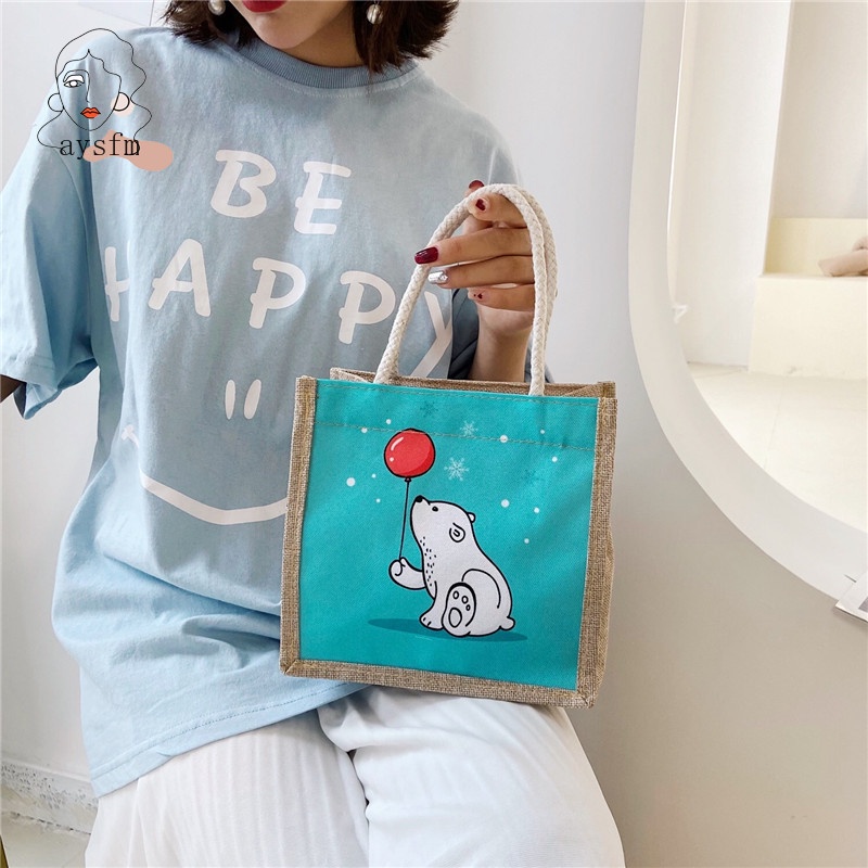 Túi Xách Mini Phong Cách Vintage Dễ Thương Cá Tính Thời Trang Đi Biển Cho Nữ