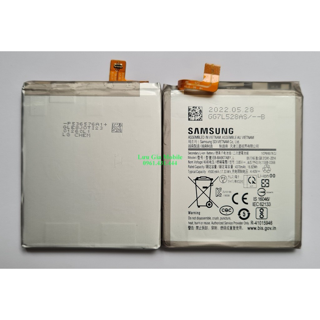 Pin Samsung Galaxy S10 Lite zin hãng A907