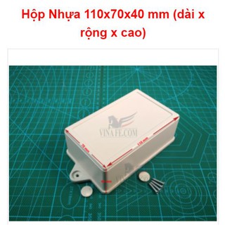 Hộp Nhựa 110x70x40 mm (dài x rộng x cao)