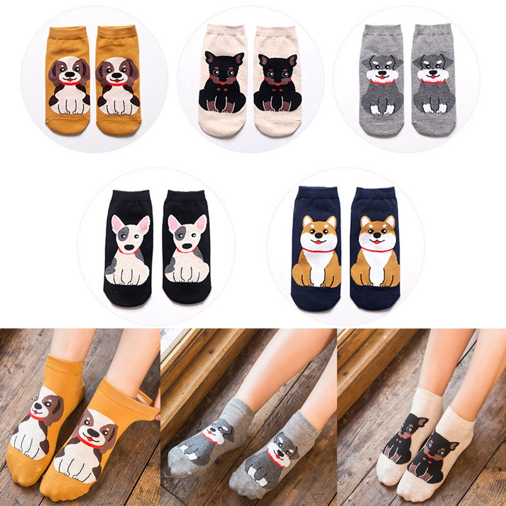 Casual Kawaii Women Funny Art Ankle Socks