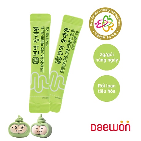 Men Vi Sinh Tạo Miễn Dịch Immune Jang Daewon Probiotics (Hộp 30 gói)