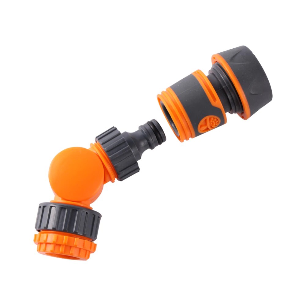 Đầu Nối Vòi Nước Xoay 180 Độ 1 / 2 "3 / 4"