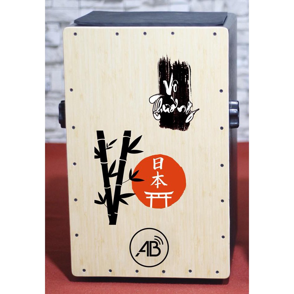 TRỐNG CAJON IN HÌNH ĐẸP MẮT, ÂM HAY