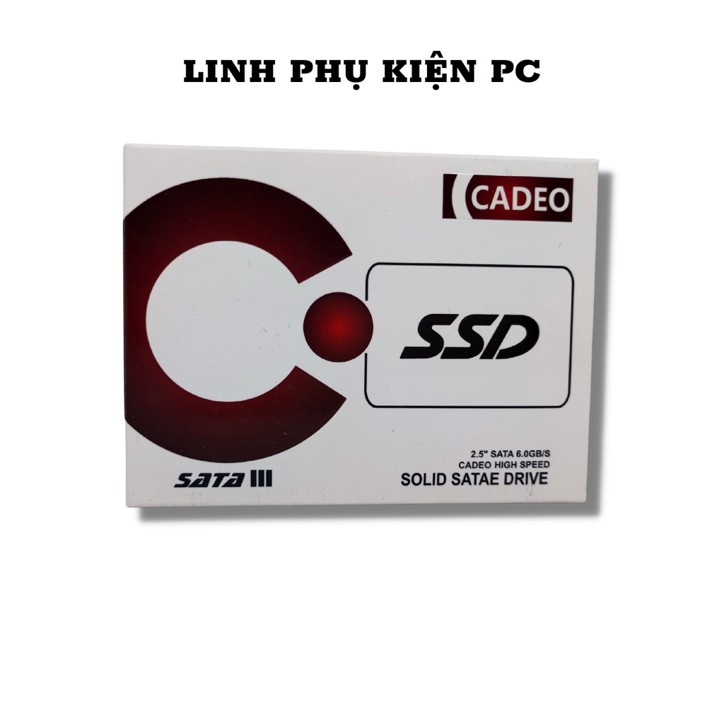 Ổ Cứng SSD CADEO 120GB/128GB SATA III Hàng Chính Hãng | Bảo Hành 36 Tháng