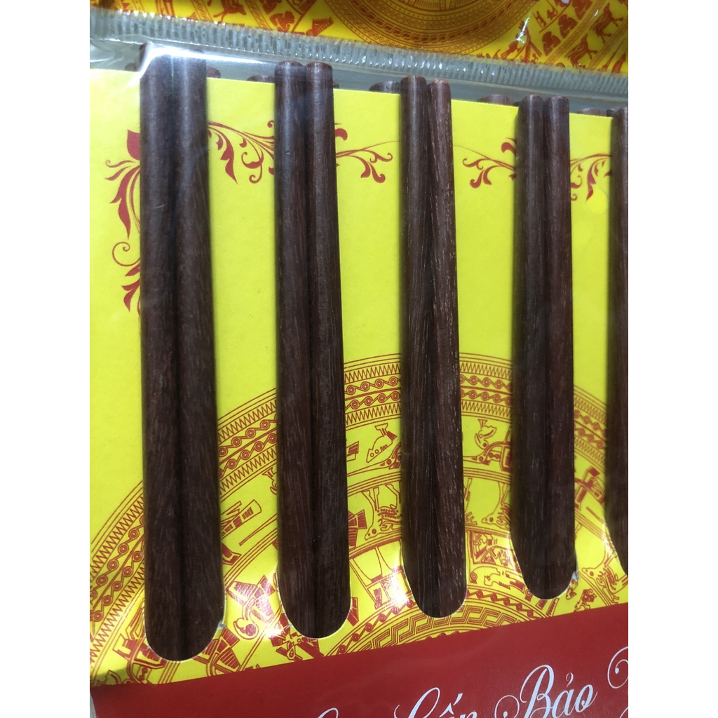 Đũa cẩm hàng lõi gỗ đẹp sạch an toàn