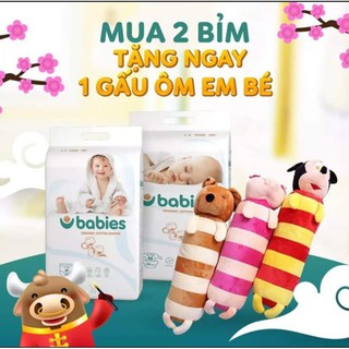 Tã Bỉm Dán/Quần Babies Organic an toàn cho bé S66/M56/L46/M54/L50/XL46/XXL40