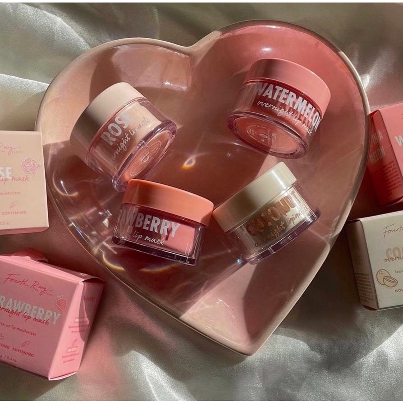 AUTH - SALE OFF MASK DƯỠNG MỀM MÔI BAN ĐÊM COLOURPOP FOURTHRAY CÁC MÙI BEST SELLER