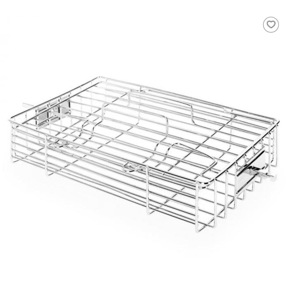 Set phụ kiện nồi chiên không dầu Klarstein Turbor 9L chất liệu inox không gỉ