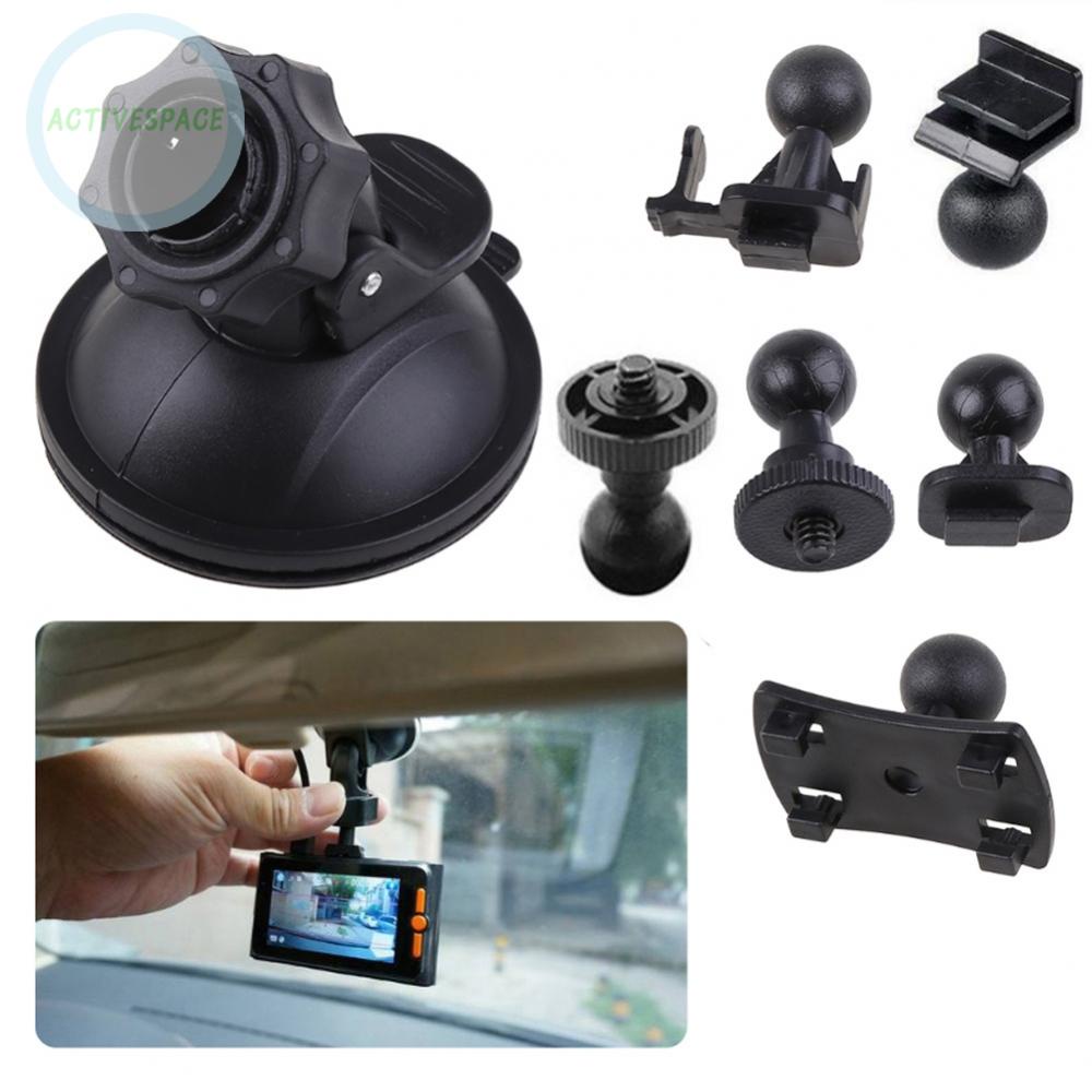 1 Set Of Driving Recorder Bracket Suction Cup With A Suction Cup Base + 6 Joints