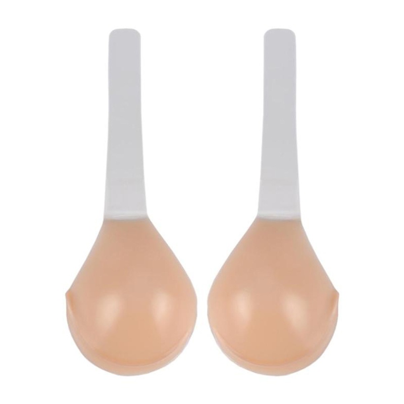 1 Cặp Miếng Dán Ngực Silicone Tàng Hình Tự Dính Có Thể Tái Sử Dụng