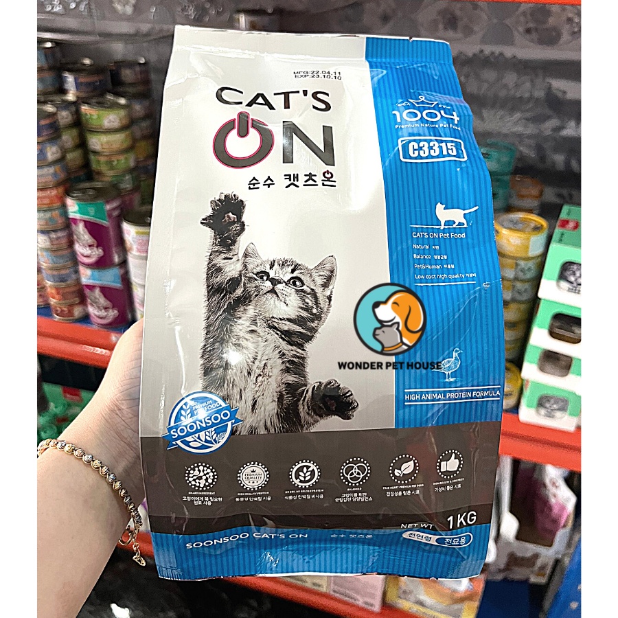 Hạt Cho Mèo Cat's On Hàn Quốc Caton Catson