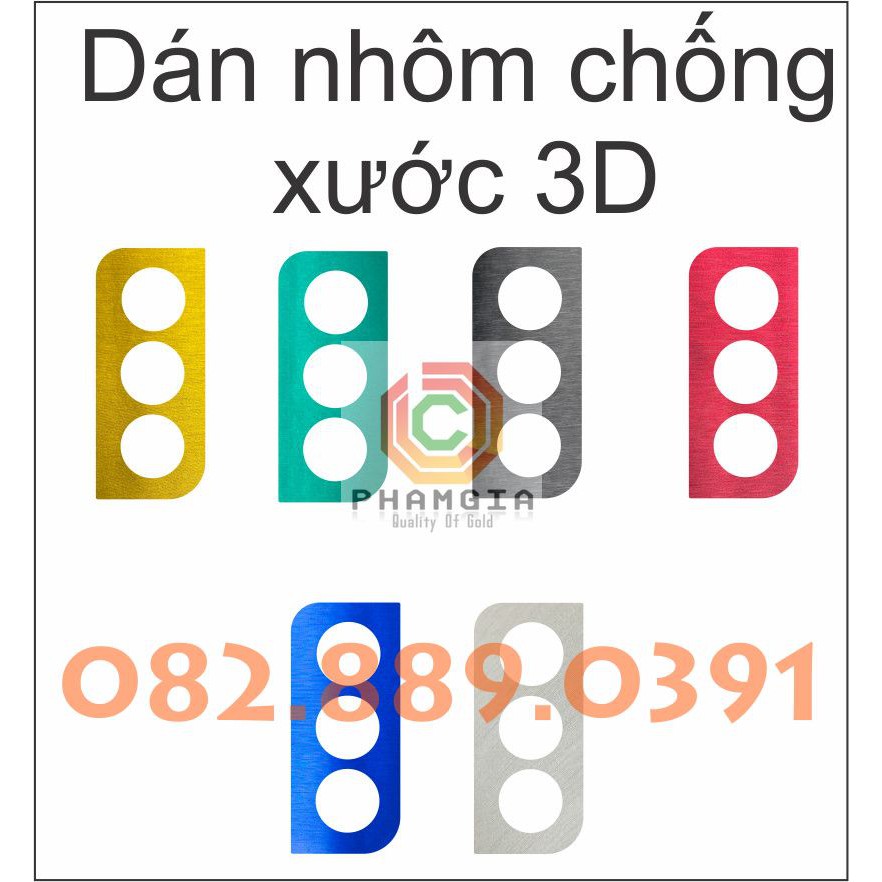 Dán decal nhôm chống xước camera Samsung S21 / S21+ (s21 plus)