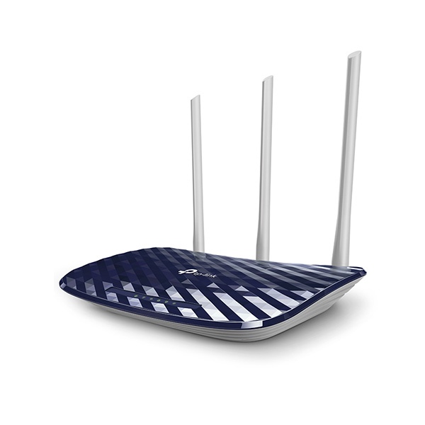 Router Wifi Chuẩn AC750 Băng Tần Kép TP-Link Archer C20 Đen - Hàng Chính Hãng - Bảo Hành 12 Tháng