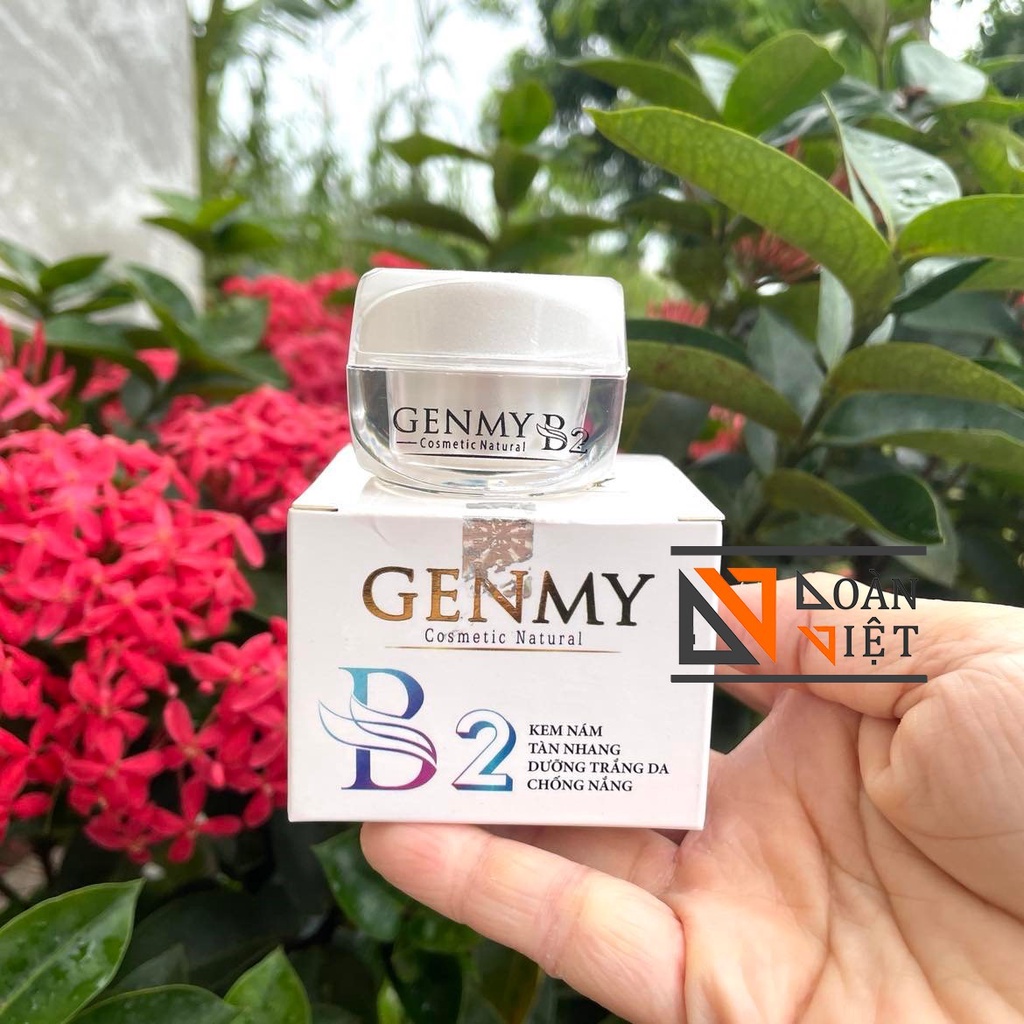 Kem GENMY B1,B2,B3,B4  trắng da, nám tàn nhang, ngừa lão hoá, thâm sạm, se khít lỗ chân lông.  HÀNG CÔNG TY