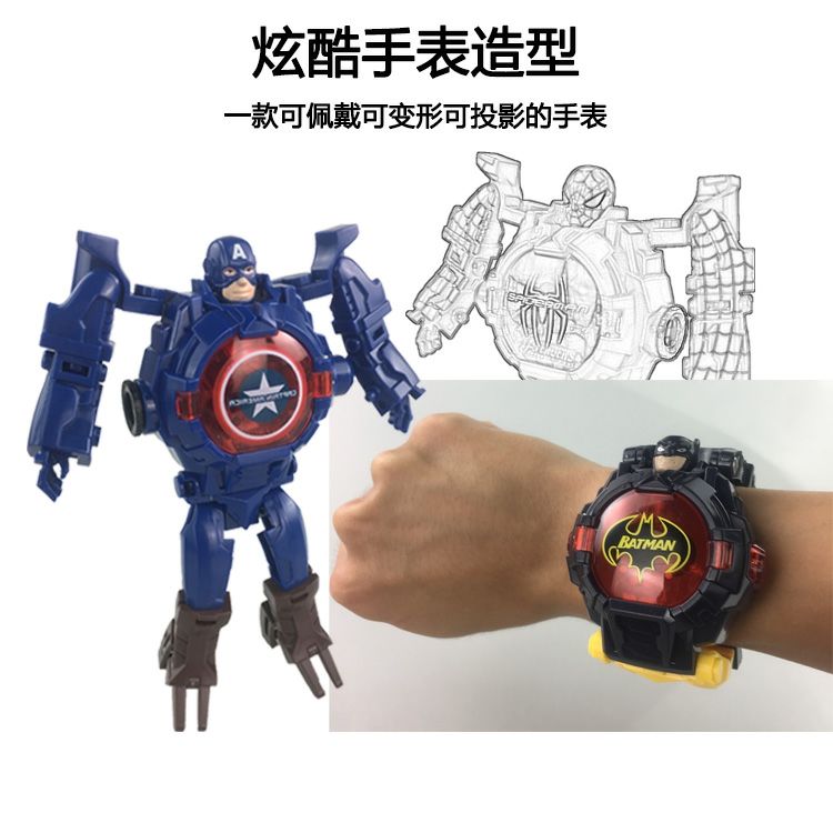 Đồng Hồ Điện Tử Đeo Tay Hình Siêu Nhân Cho Bé | BigBuy360 - bigbuy360.vn