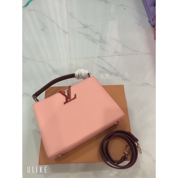 Túi xách capu hồng fullbox