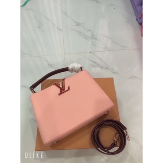 Túi xách capu hồng fullbox