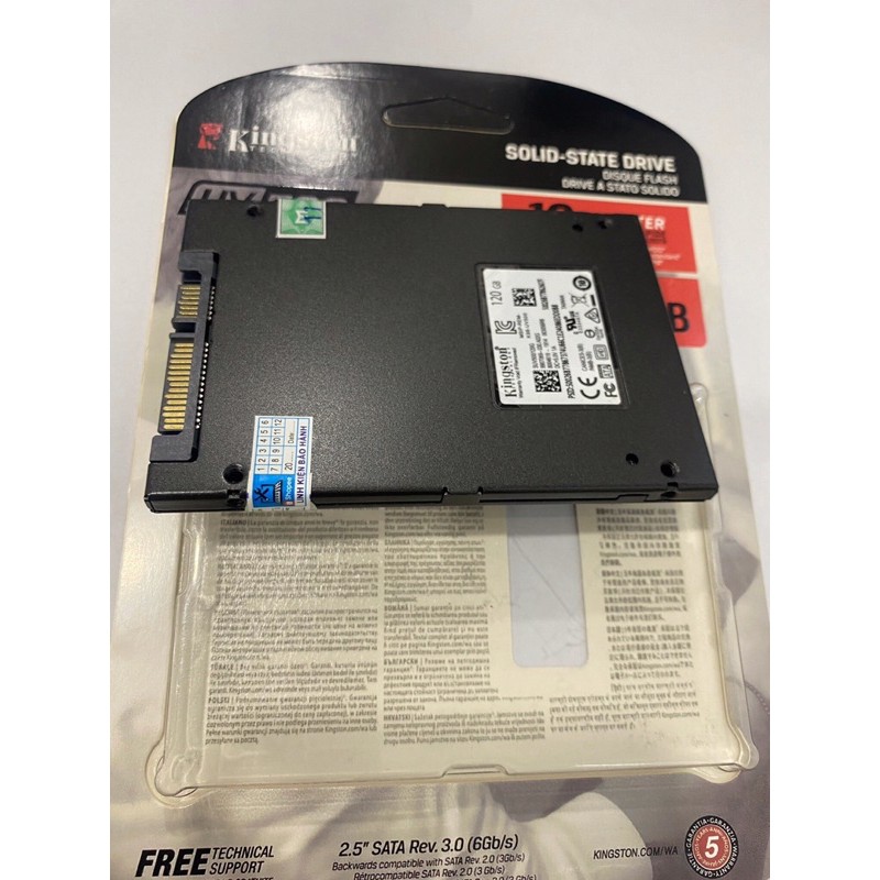 SSD Kingson 120GB Bảo hành 3 năm. Hỗ trợ cài Win sẵn | BigBuy360 - bigbuy360.vn