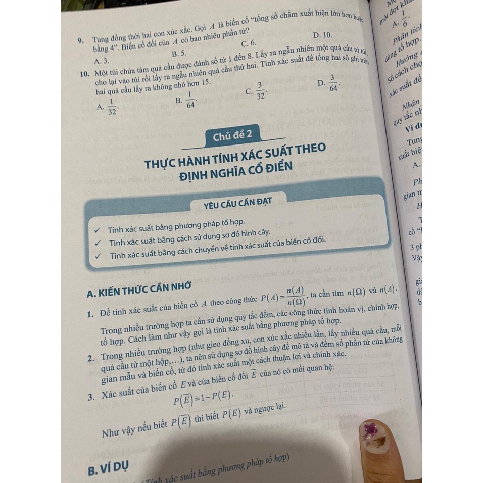 Sách - Bài tập và kiểm tra và đánh giá toán 10 tập 2 ( Theo chương trình giáo dục phổ thông 2018 )