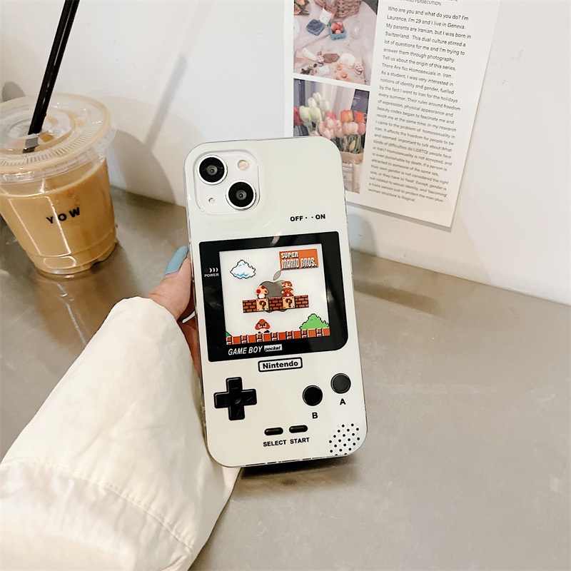 Ốp Điện Thoại Imd Họa Tiết Máy Chơi Game Mario Cho iPhone 13 12 11 Pro Max #2
