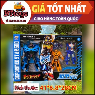 Siêu nhân Robot đồ chơi biến hình 2in1 từ Robot sang ô tô và ngược lại