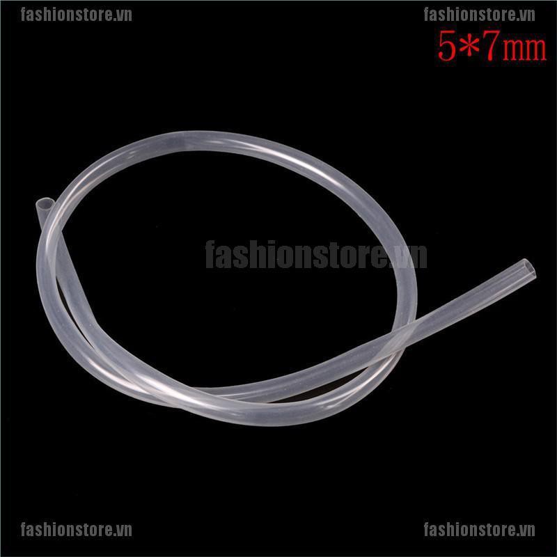 Ống Hút Silicone Cấp Thực Phẩm Không Độc Hại Dài 1m